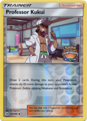 Professor Kukui 128/149 Reverse Holo Promo - 2017 Regional Championships